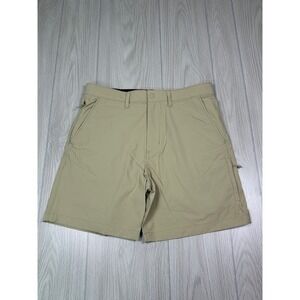 American Eagle Outfitters‎ Mens Cargo Shorts Tan Flex Real Good Size 32
